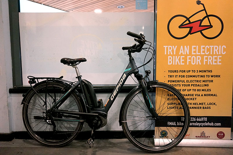 Loan a bike for free from the Barnsley Active Travel hub